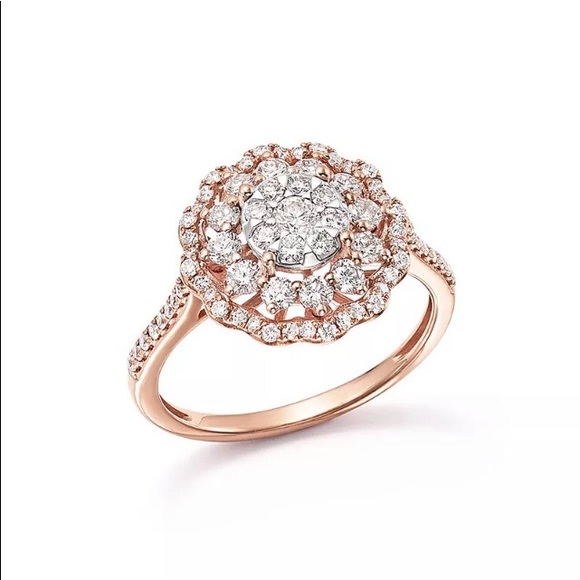 - 🌹 So pretty Round White Sapphires Set in… - Picture 5 of 6